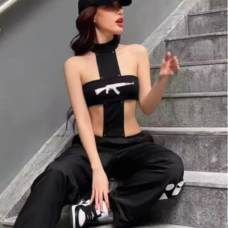 セクシーなY2Kストリートウェア、ファッショナブルなパンクガ - Street Fashion Girl のレビューと価格