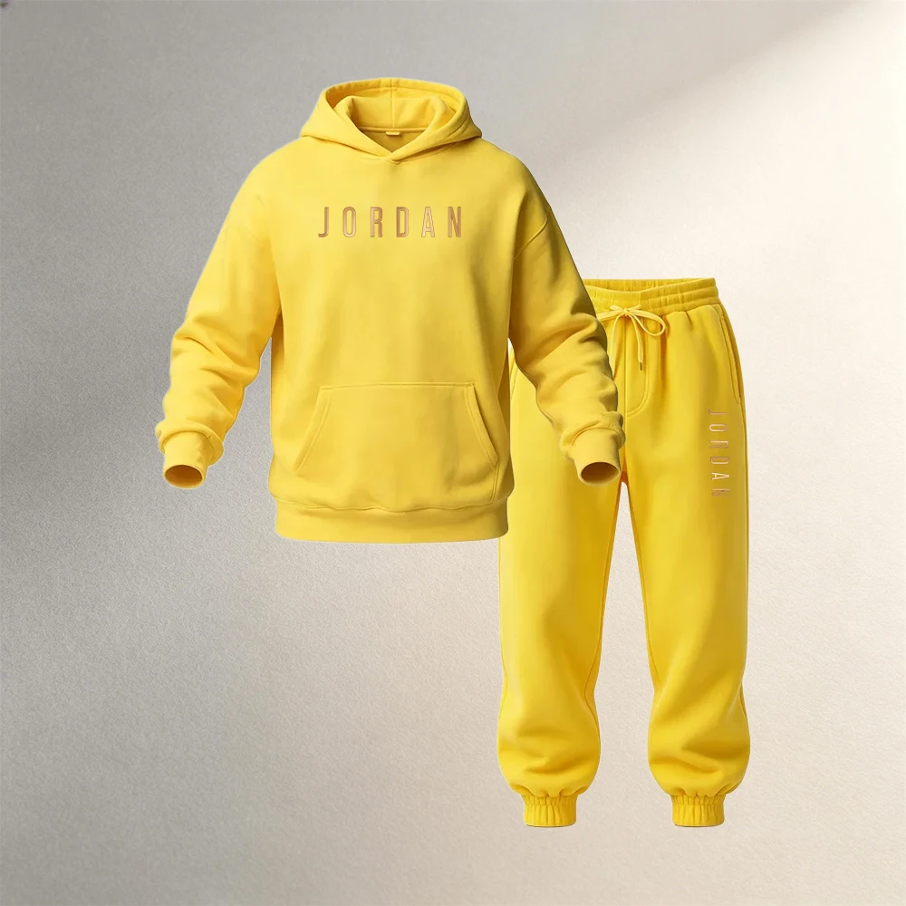 メンズ服 2ピース プルオーバーフーディー 秋冬 スポーツカ - Street Fashion China のレビューと価格