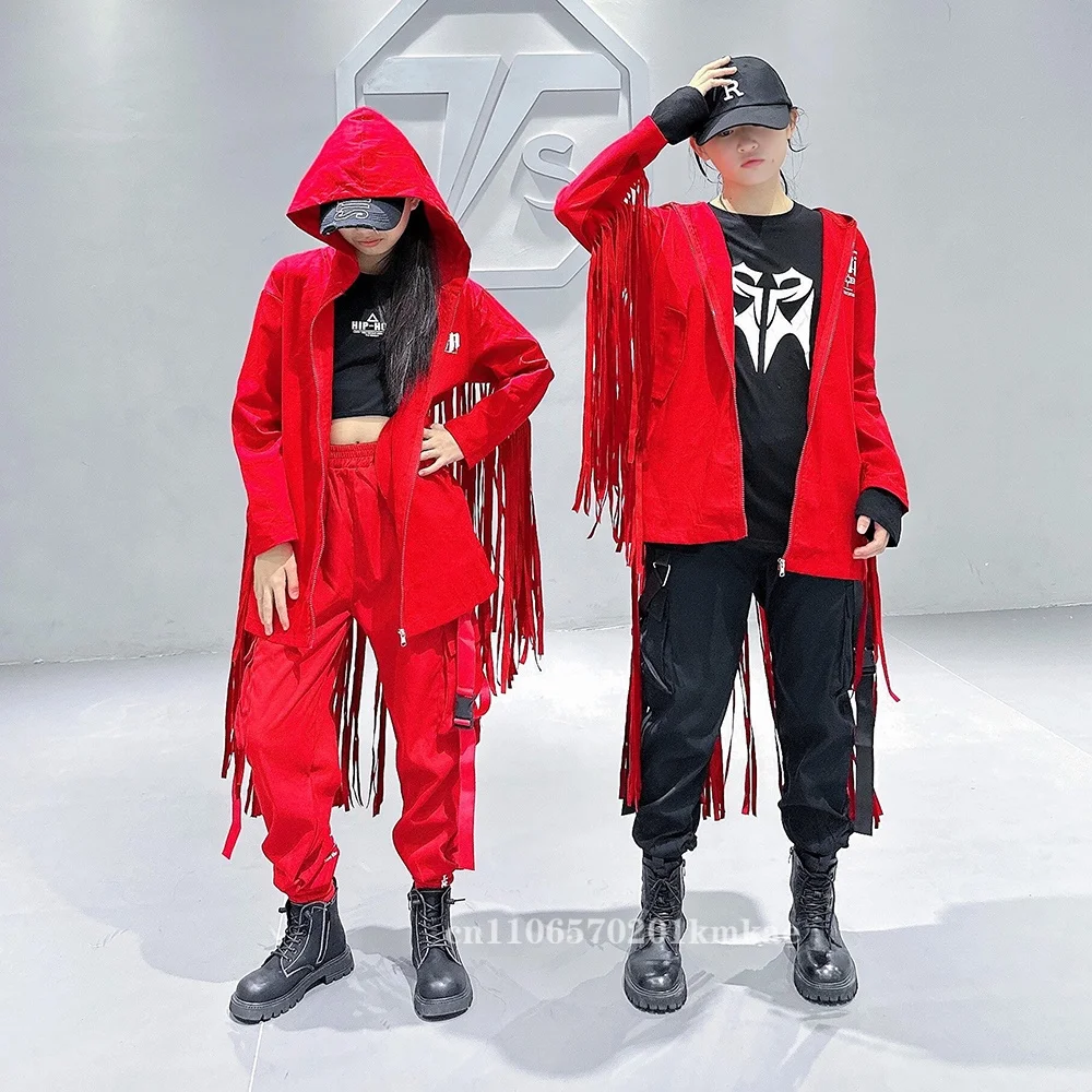 女性ヒップホップパフォーマンス衣装セット T ステージリハー - Street Fashion Outfit Girl のレビューと価格