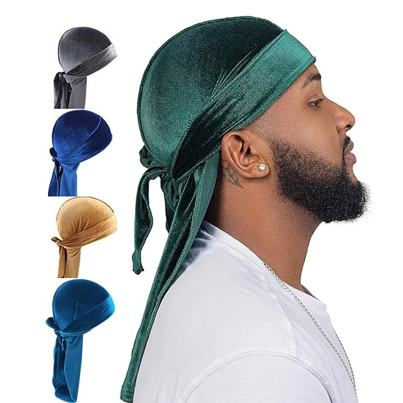 kkjoy ユニセックスベルベットデュラグバンダナターバン通 - Street Fashion Hats のレビューと価格