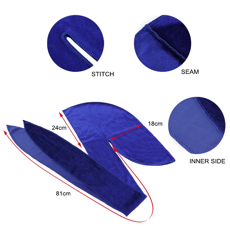 kkjoy ユニセックスベルベットデュラグバンダナターバン通 - Street Fashion Hats のレビューと価格