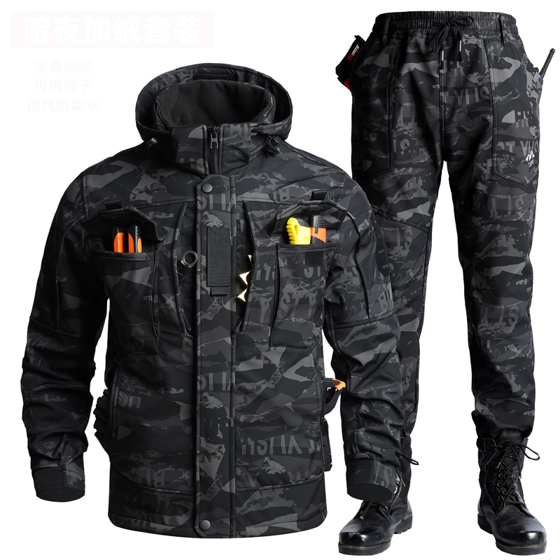 冬用メンズマウンテンスキーウォームセット メンズソフトシェル - Windbreak Shell Jacket のレビューと価格