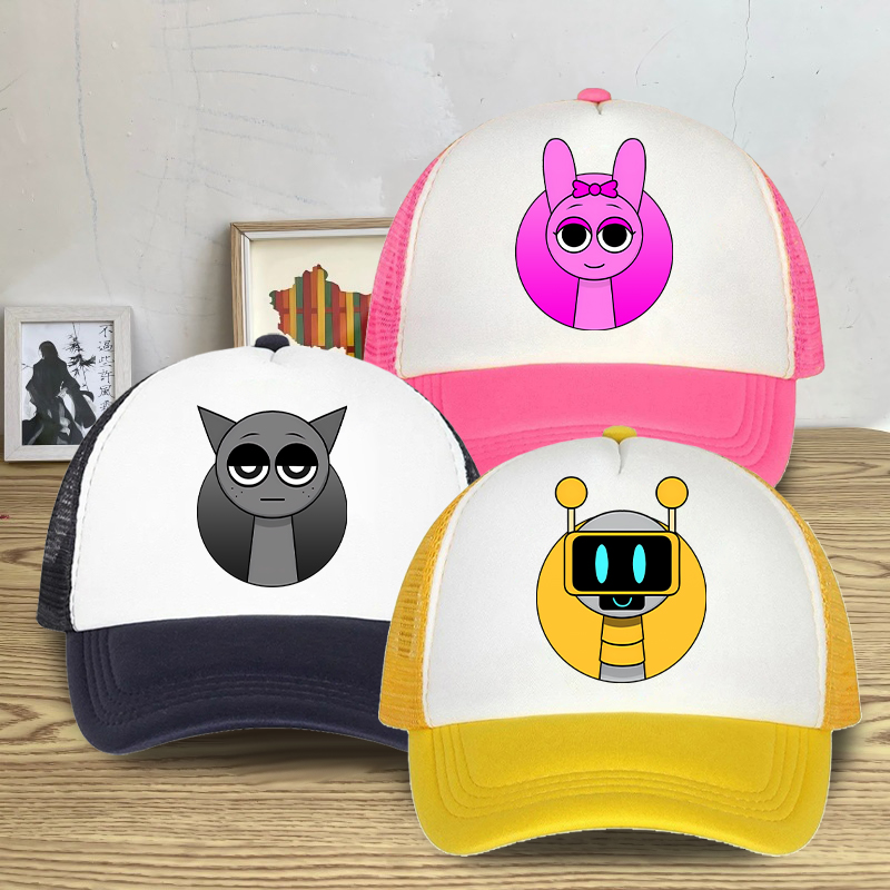 Sprunki 夏メッシュ野球帽男の子女の子ファッションカジ - Street Fashion Hats のレビューと価格