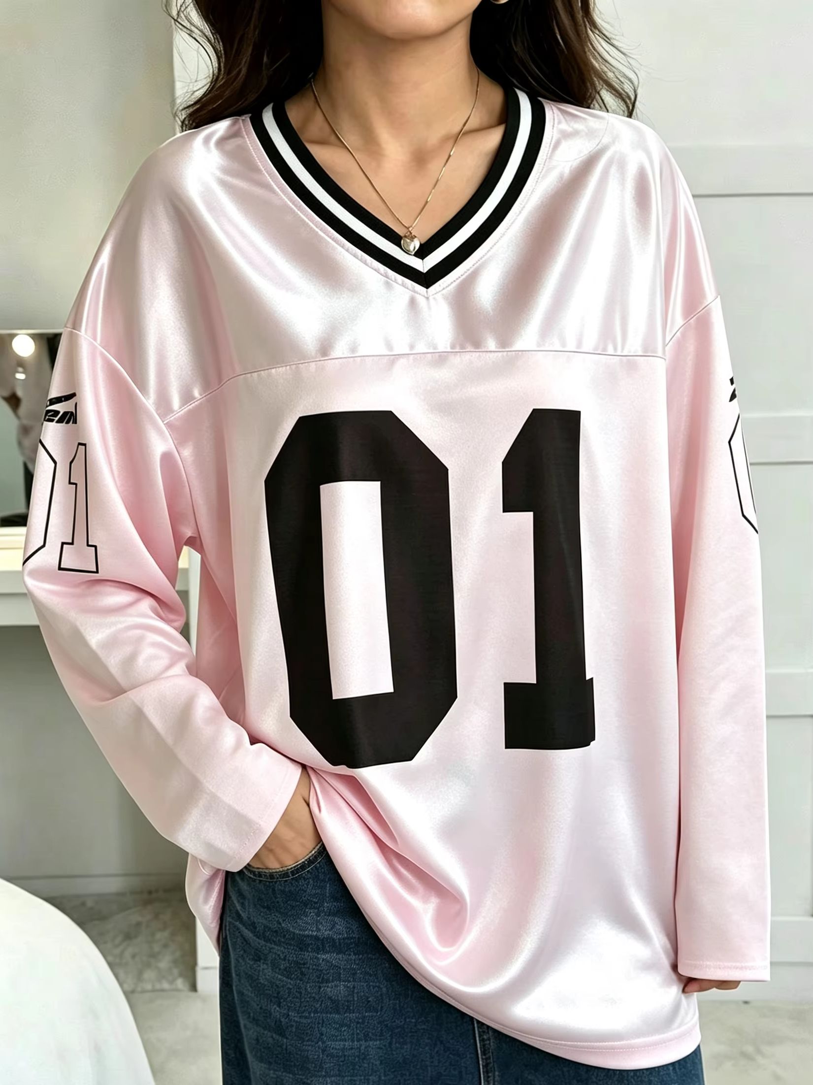 メンズ・レディース ヴィンテージ 長袖 オーバーサイズ 01 - Street Fashion Female のレビューと価格