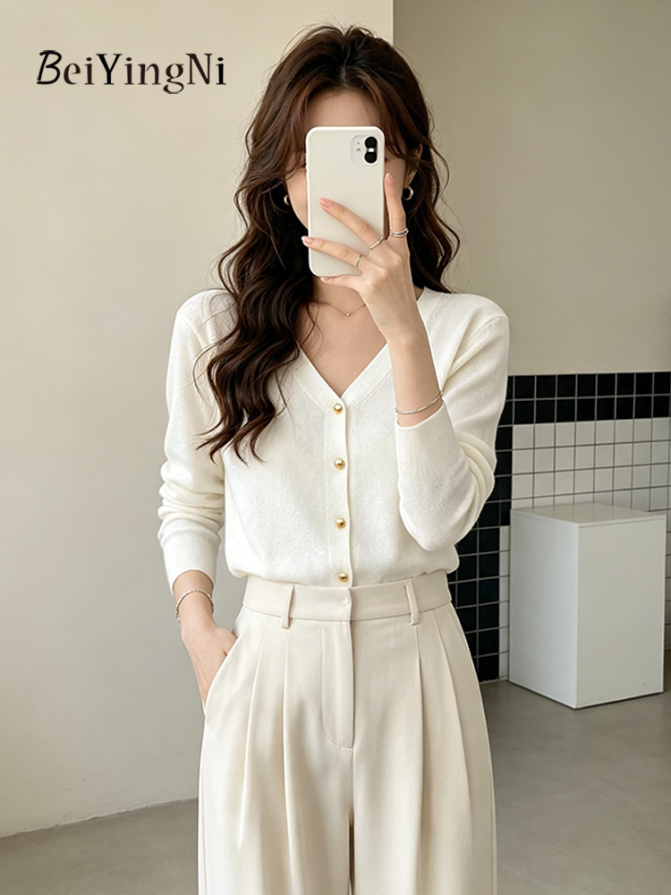 Beiyingni 韓国ファッション女性のカーディガンシング - Korean Street Fashion Female のレビューと価格