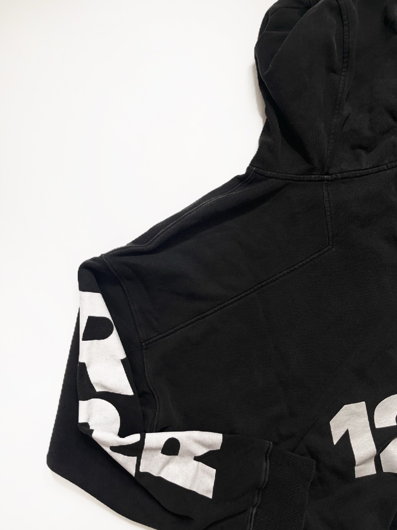 RRR-123 刺繍ロゴ ダブルジップアップ パーカー ハイ - Street Fashion Zip Up Hoodie のレビューと価格