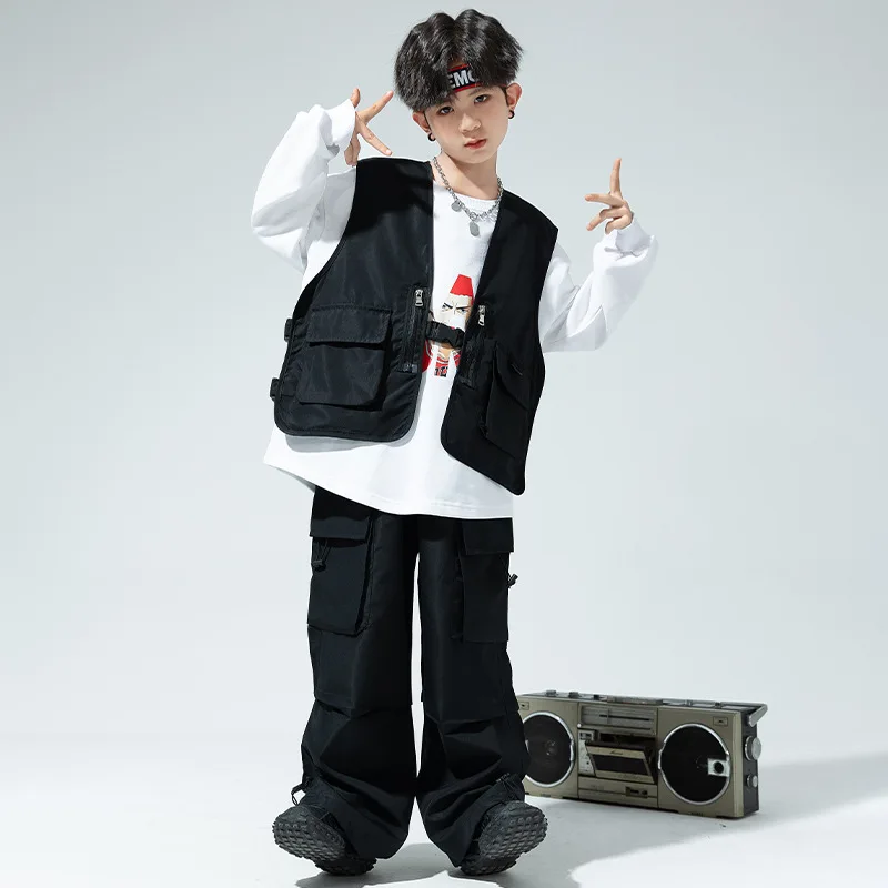 ストリートダンス衣装男の子女の子ヒップホップジャズダンス衣装 - Street Fashion Outfit Girl のレビューと価格