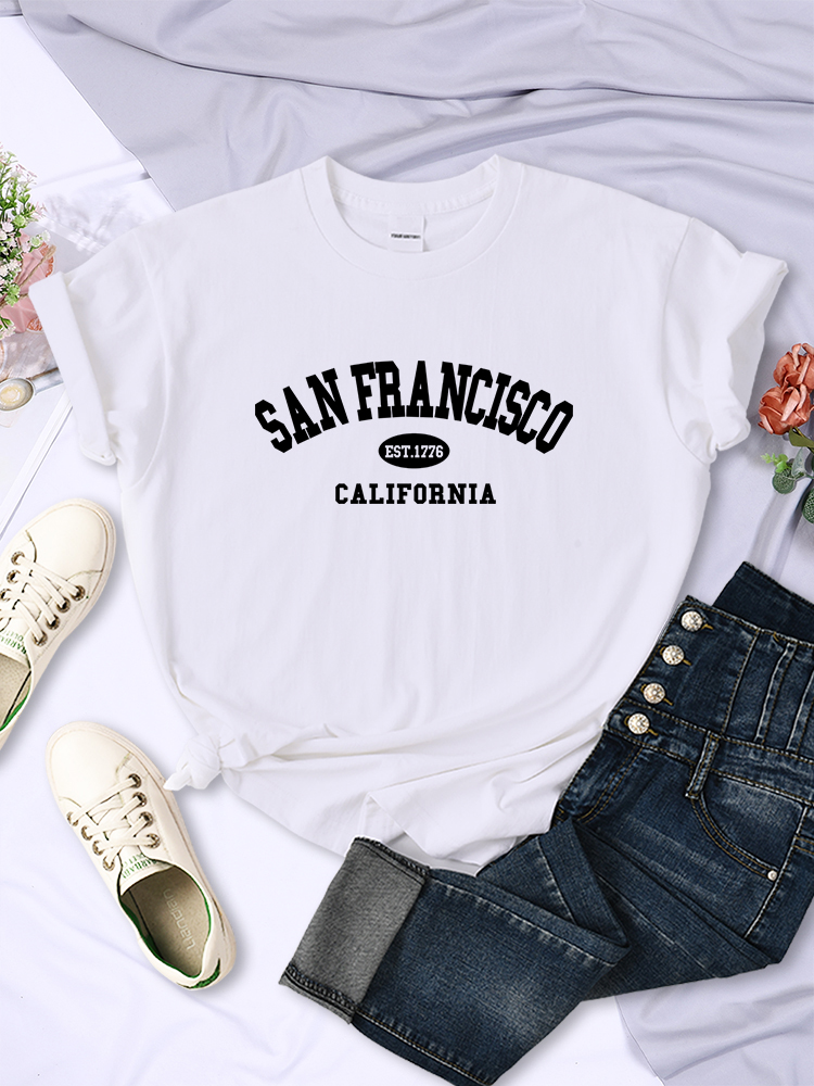 サンフランシスコ Est.1776 カリフォルニア レタース - Street Fashion California のレビューと価格
