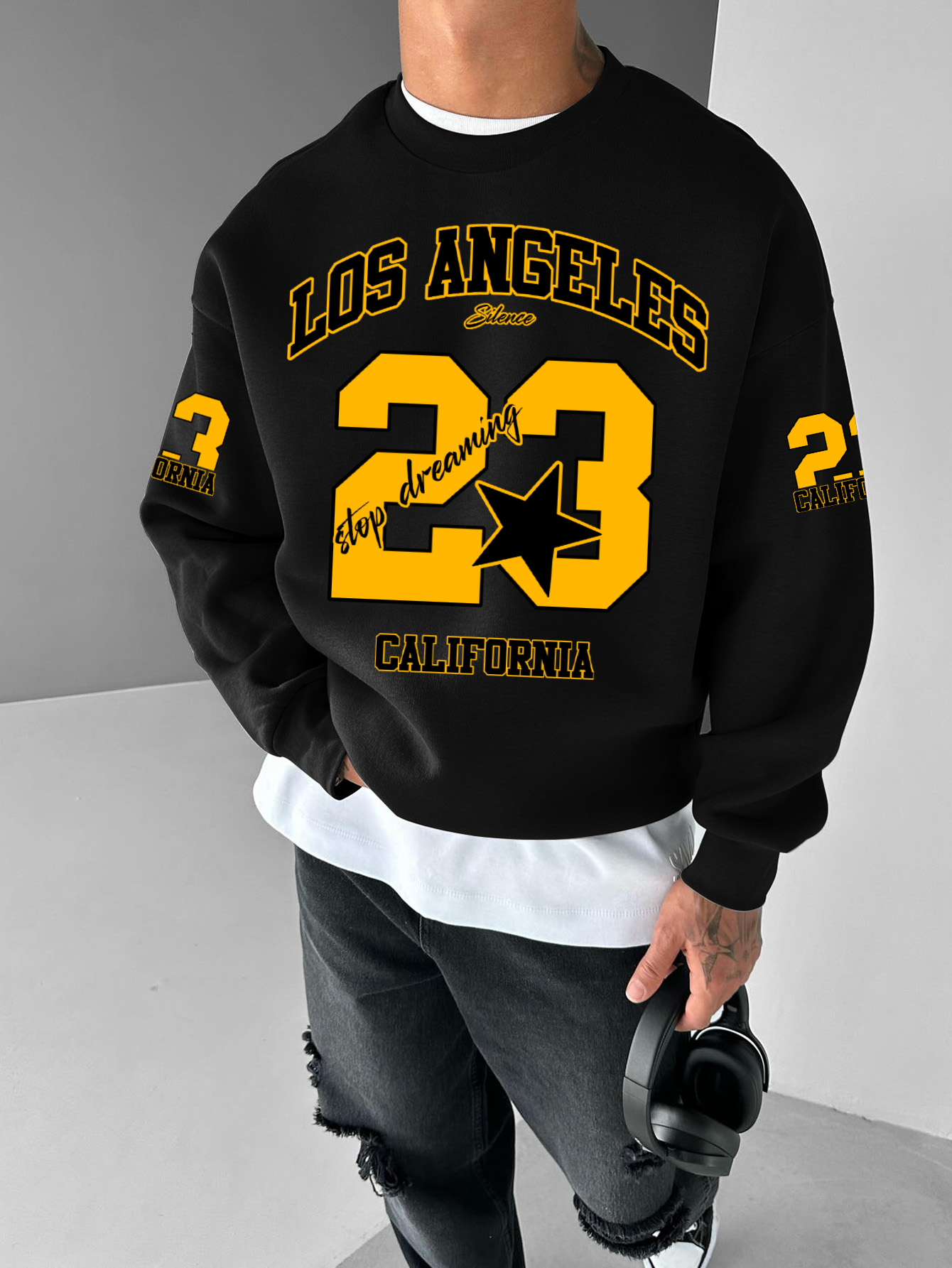 メンズ・レディースファッションスウェットシャツ、ロサンゼルス - Street Fashion California のレビューと価格