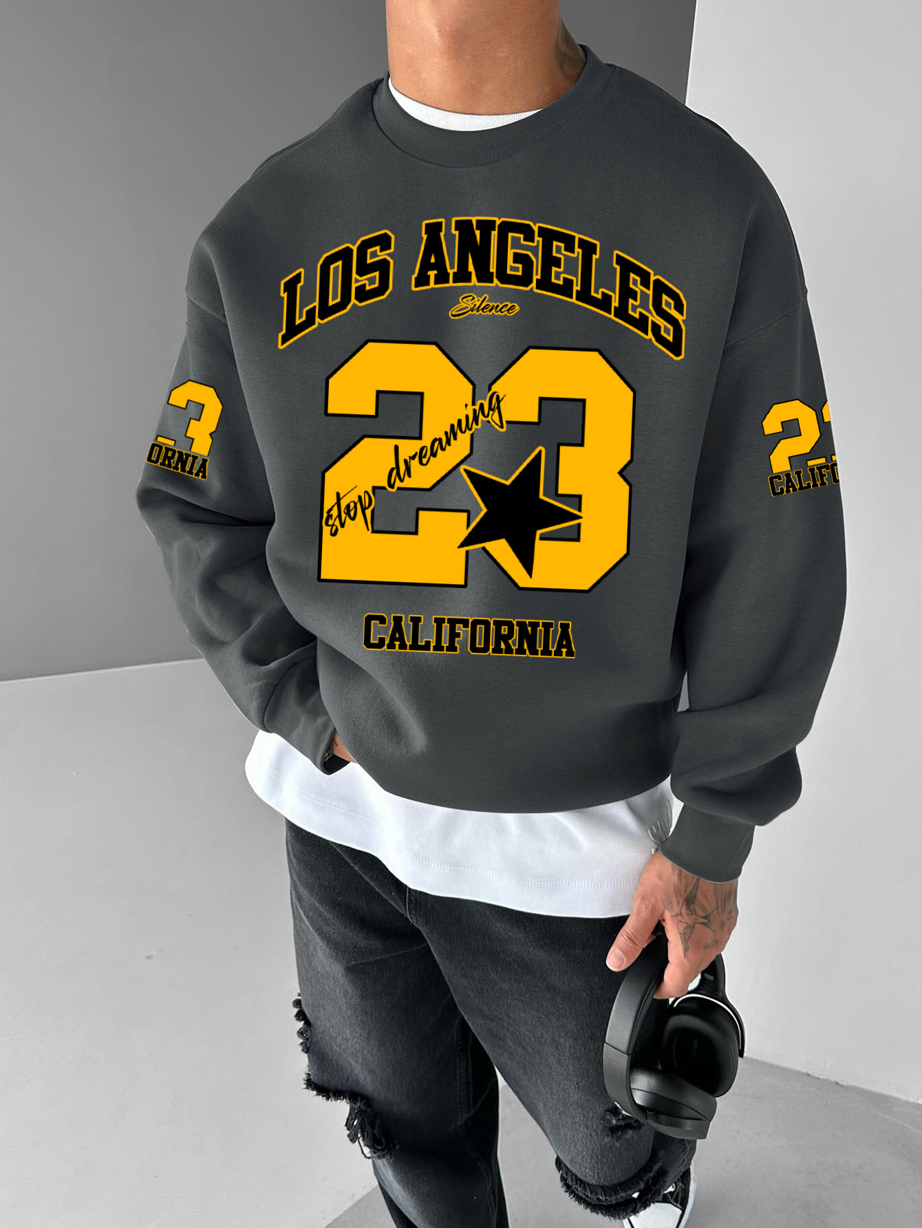 メンズ・レディースファッションスウェットシャツ、ロサンゼルス - Street Fashion California のレビューと価格