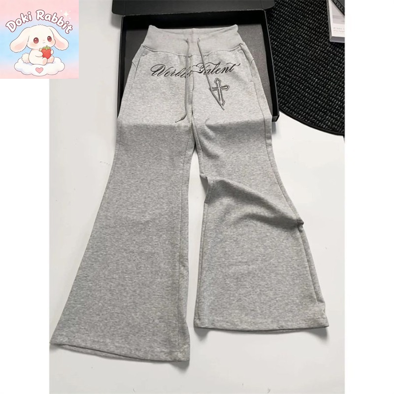 韓国ファッション ハイストリート クロス柄プリント フレア  - Korean Street Fashion Female のレビューと価格