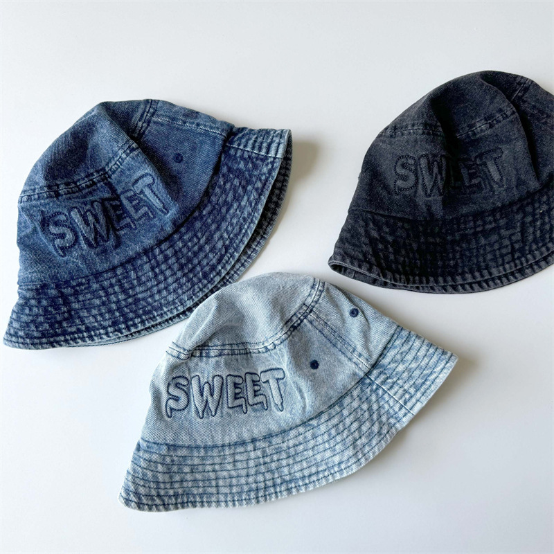日本のレトロキッズバケットハット 50-52cm 2-4歳向 - Street Fashion Hats のレビューと価格