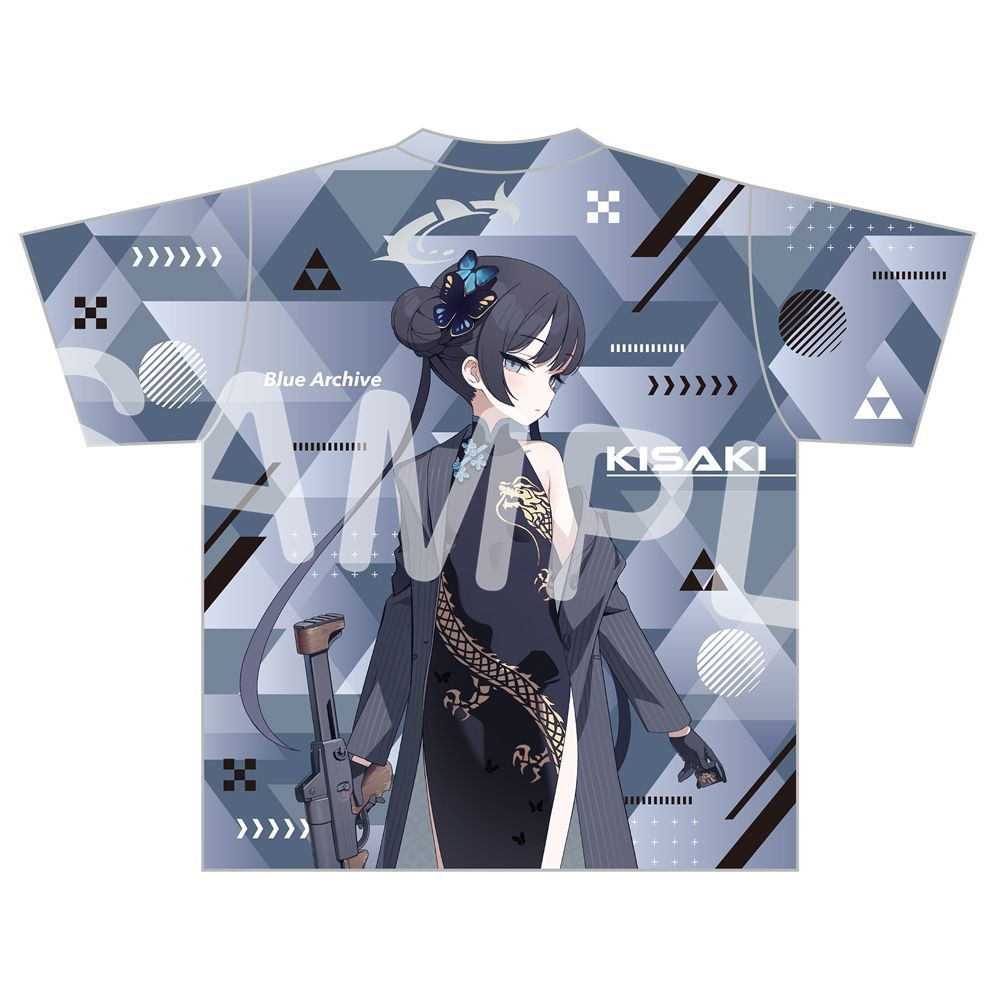 ブルーアーカイブ龍宮キサキグラフィック Tシャツアニメプリン - Street Fashion Female のレビューと価格