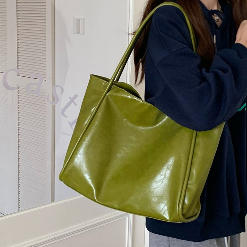 2026 女性新ヴィンテージショルダーバッグ女性の仕事通勤大 - Korean Street Fashion Female のレビューと価格