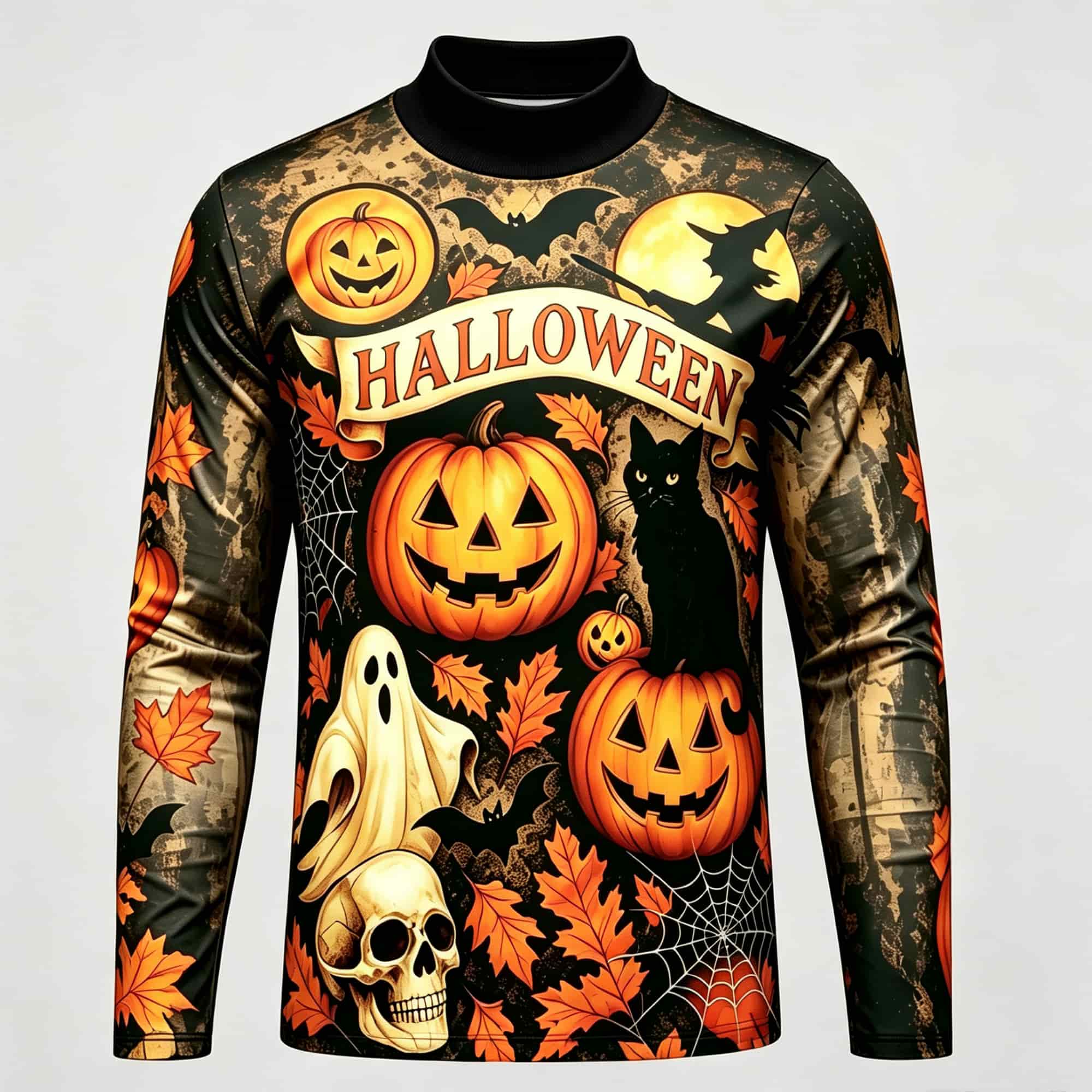カジュアルファッションストリートスタイル ハロウィンプリント - Street Fashion China のレビューと価格