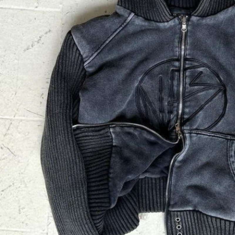 欧米風スタイリッシュレトロトレンドハイストリート万能フーディ - Street Fashion Zip Up Hoodie のレビューと価格