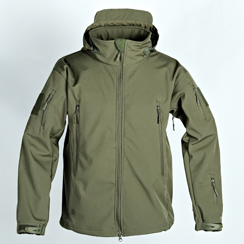 OTS 冬用メンズソフトシェルタクティカルジャケット アウト - Windbreak Shell Jacket のレビューと価格