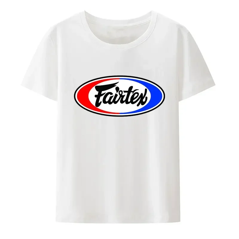 Fairtex-黒のムエタイTシャツ,ラウンドネックのカジュ - Street Fashion Thailand のレビューと価格