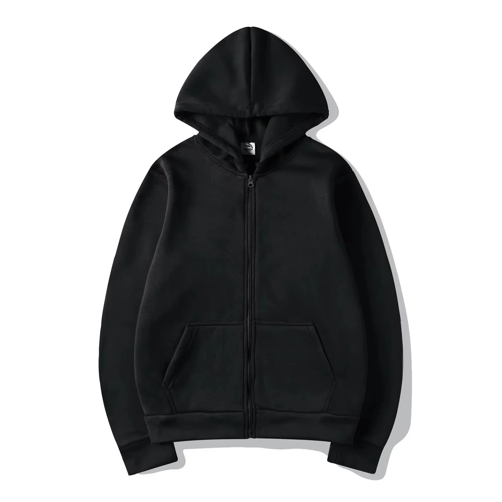 ハイストリートパーカー メンズ 無地 ジップアップ 長袖 ル - Street Fashion Zip Up Hoodie のレビューと価格