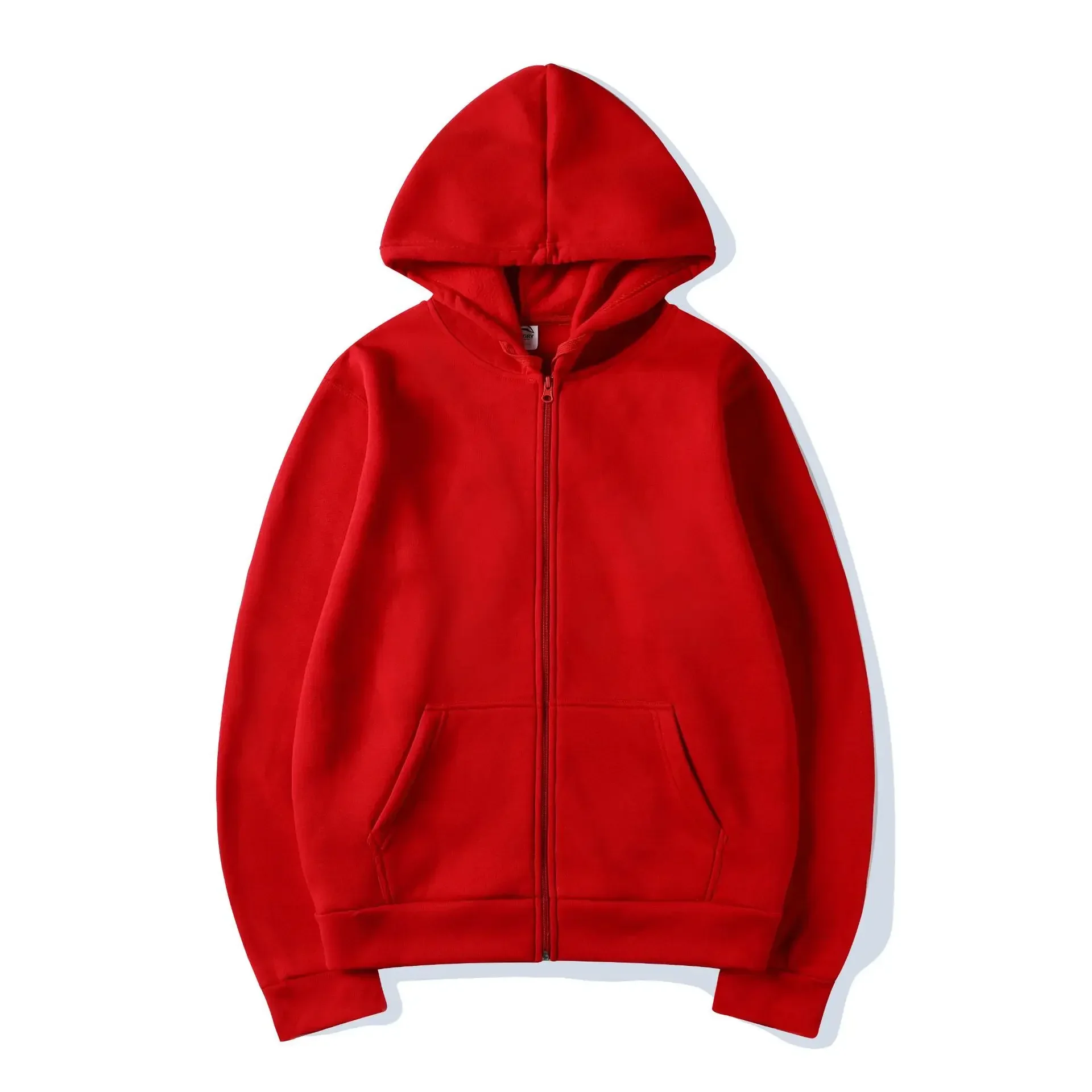 ハイストリートパーカー メンズ 無地 ジップアップ 長袖 ル - Street Fashion Zip Up Hoodie のレビューと価格